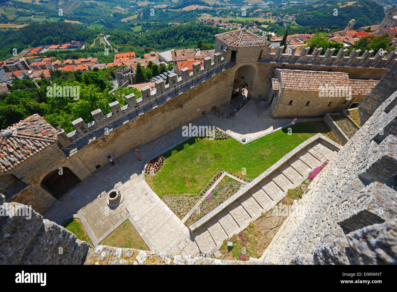 San Marino, Italien Stockfoto