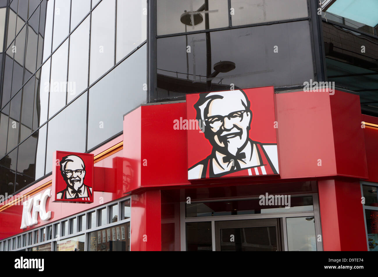 Kentucky Fried Chicken, KFC, Bromley High Street, South London. Stockfoto