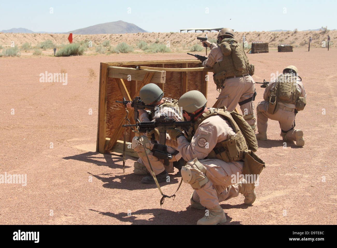 BORTAC Ausbildung in El Paso zur Unterstützung der Irak IMG 3203. Stockfoto