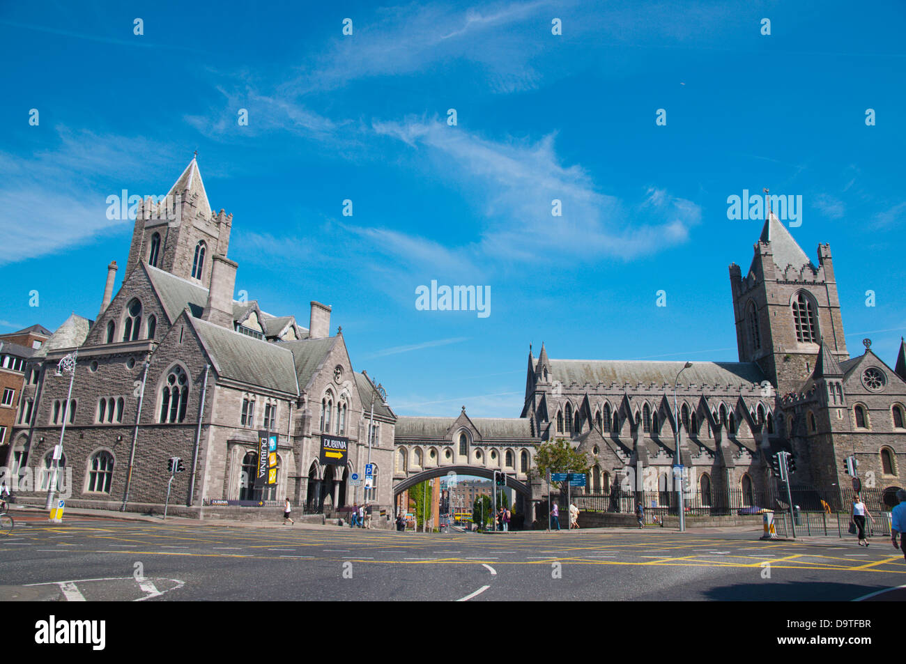 Dublinia living History Museum in Synode Hall von Christ Church Cathedral und Christ Church Cathedral Kirche Zentrum von Dublin Stockfoto