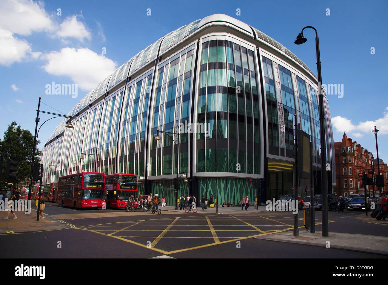 Park House, ein Beispiel für moderne Architektur im Zentrum von London (Oxford Street), UK Stockfoto