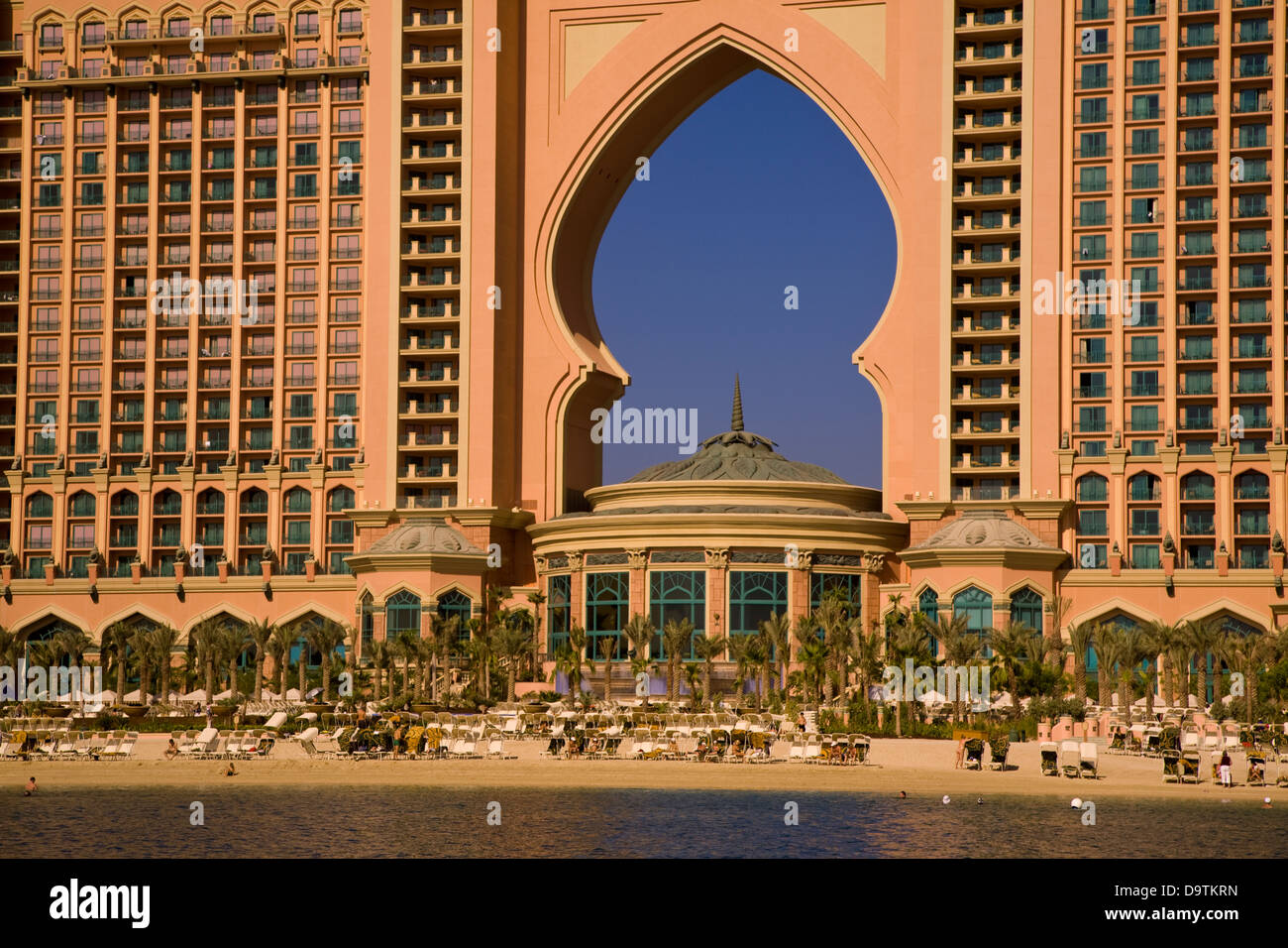 Das Atlantis Dubai Resort, Palm Island, Dubai, U.A.E. Stockfoto