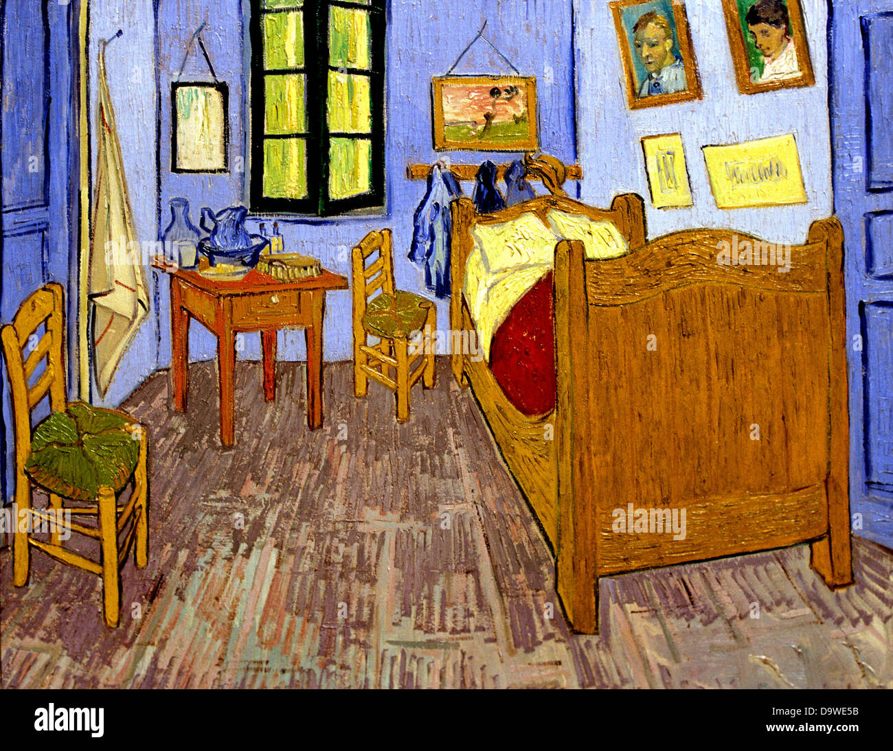 Vincent s Zimmer in Arles Vincent Van Gogh 1853-1890 holländischen Niederlanden Stockfoto