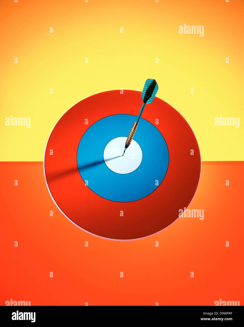 Ziel Stockfoto