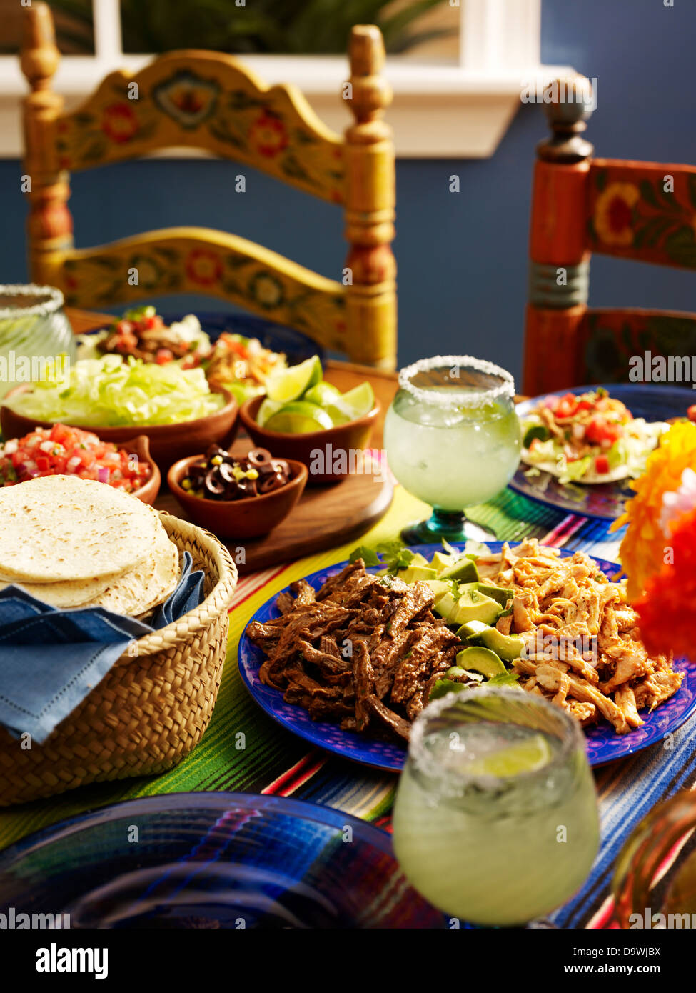 traditionelle mexikanische Küche Stockfoto