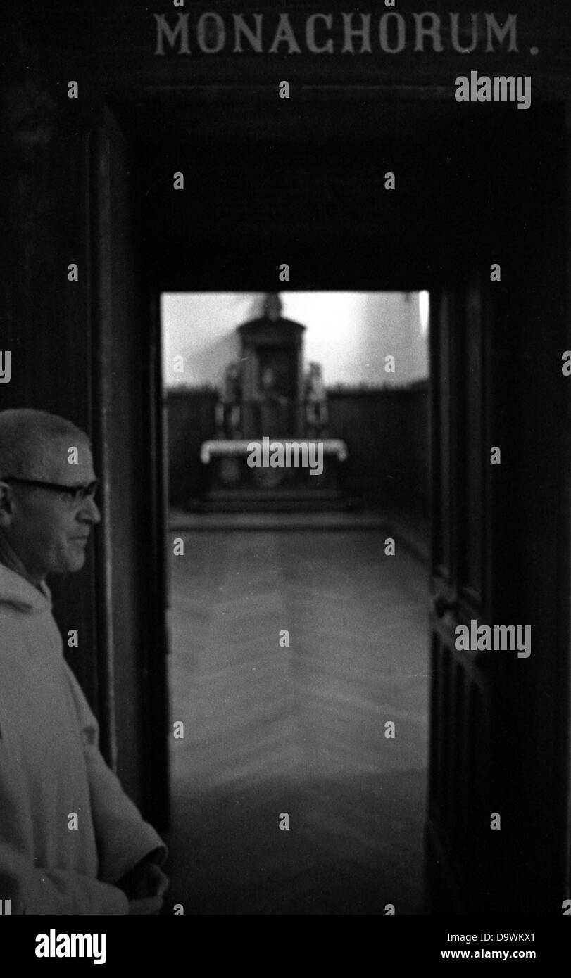 Kartäuser-Kloster, Pleterje, Slowenien. Archivfotos aus dem Jahr 1985. Stockfoto