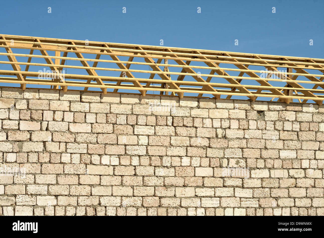 Architektur, Holzarbeiten, Hintergrund, Muster, rau, Zeile, Rechteck, im Freien, Coquina, Beton, Bauwerke, Mauerwerk, Plank, detail Stockfoto