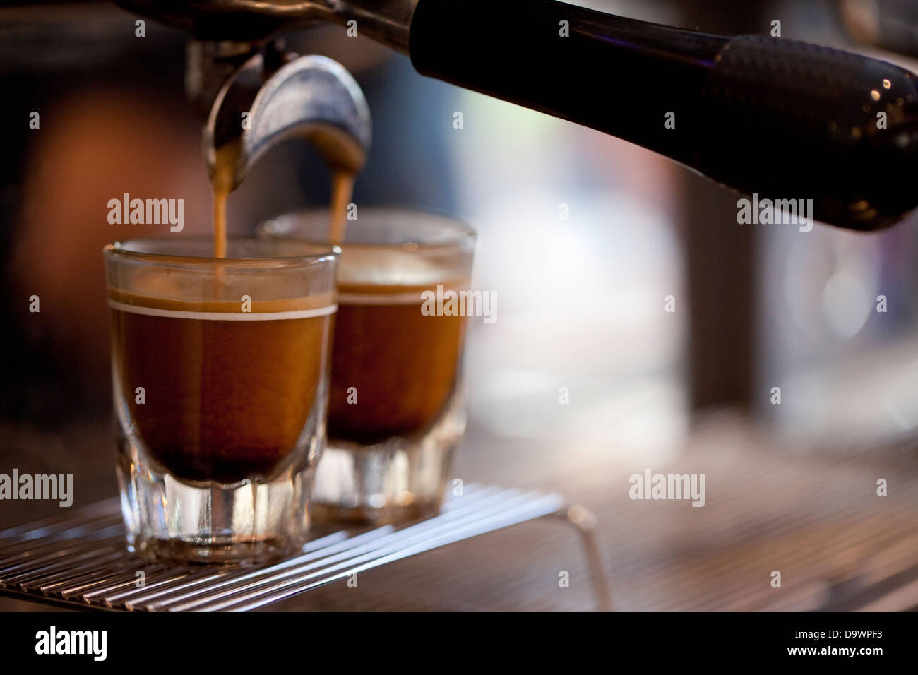 Espresso Stockfoto