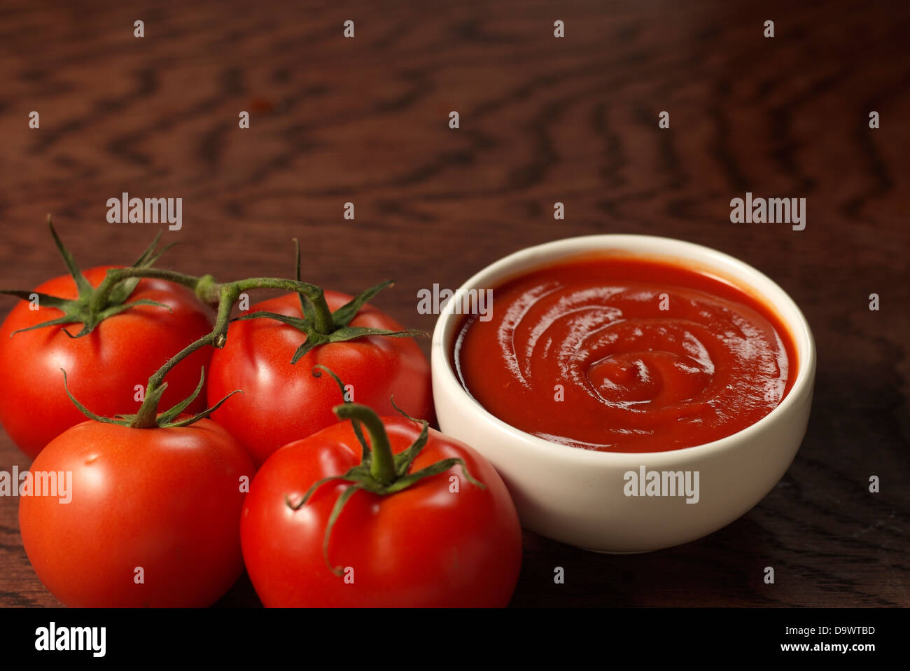 Tomaten-sauce Stockfoto