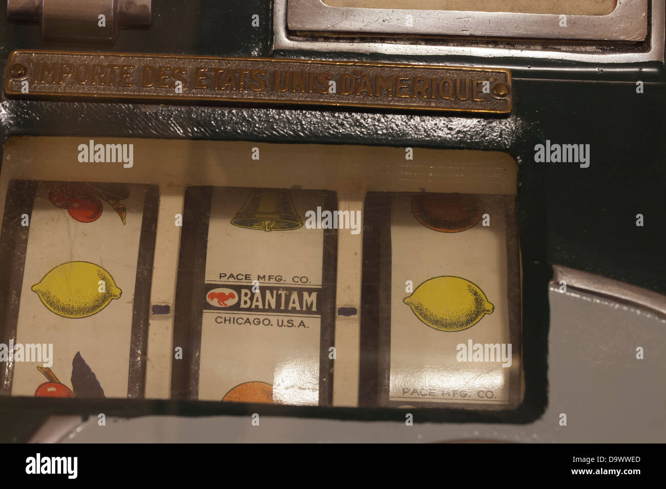 1920-bantam-Slot-Maschine Stockfoto