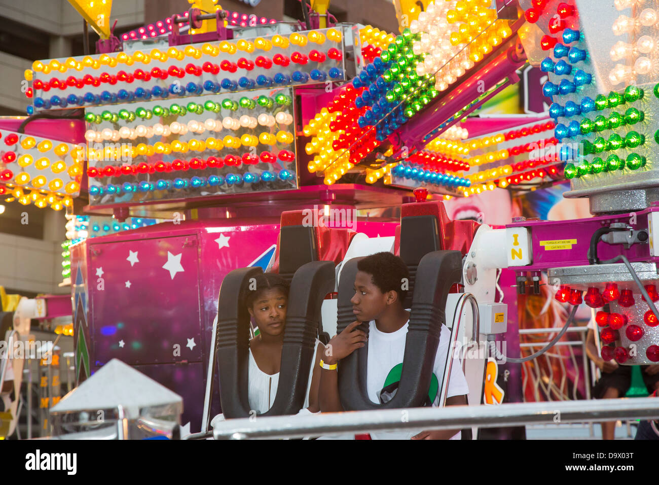 Detroit River Tage Festival Stockfoto