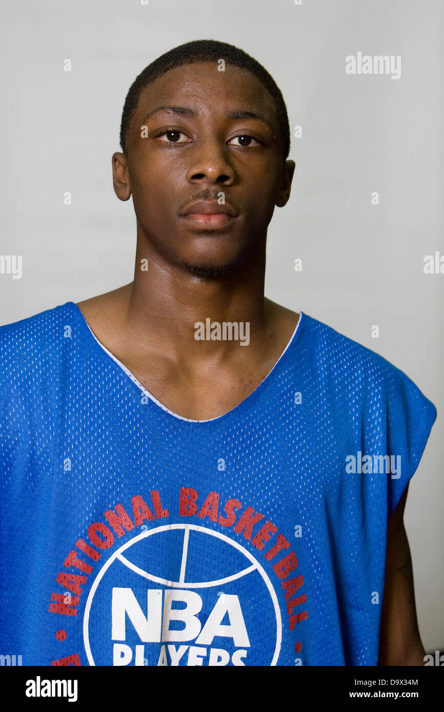 Cashmere-Wright (Savannah, GA / Urban Christian ACAD)  Die National Basketball Players Association statt ein Lager für die Top 100 Stockfoto