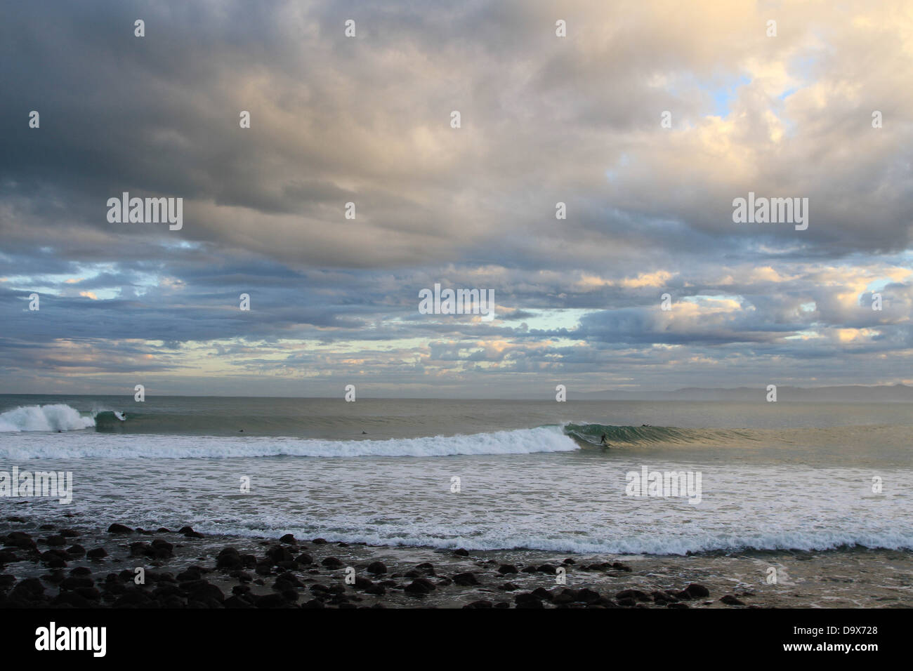 Raglan Surf Stockfoto