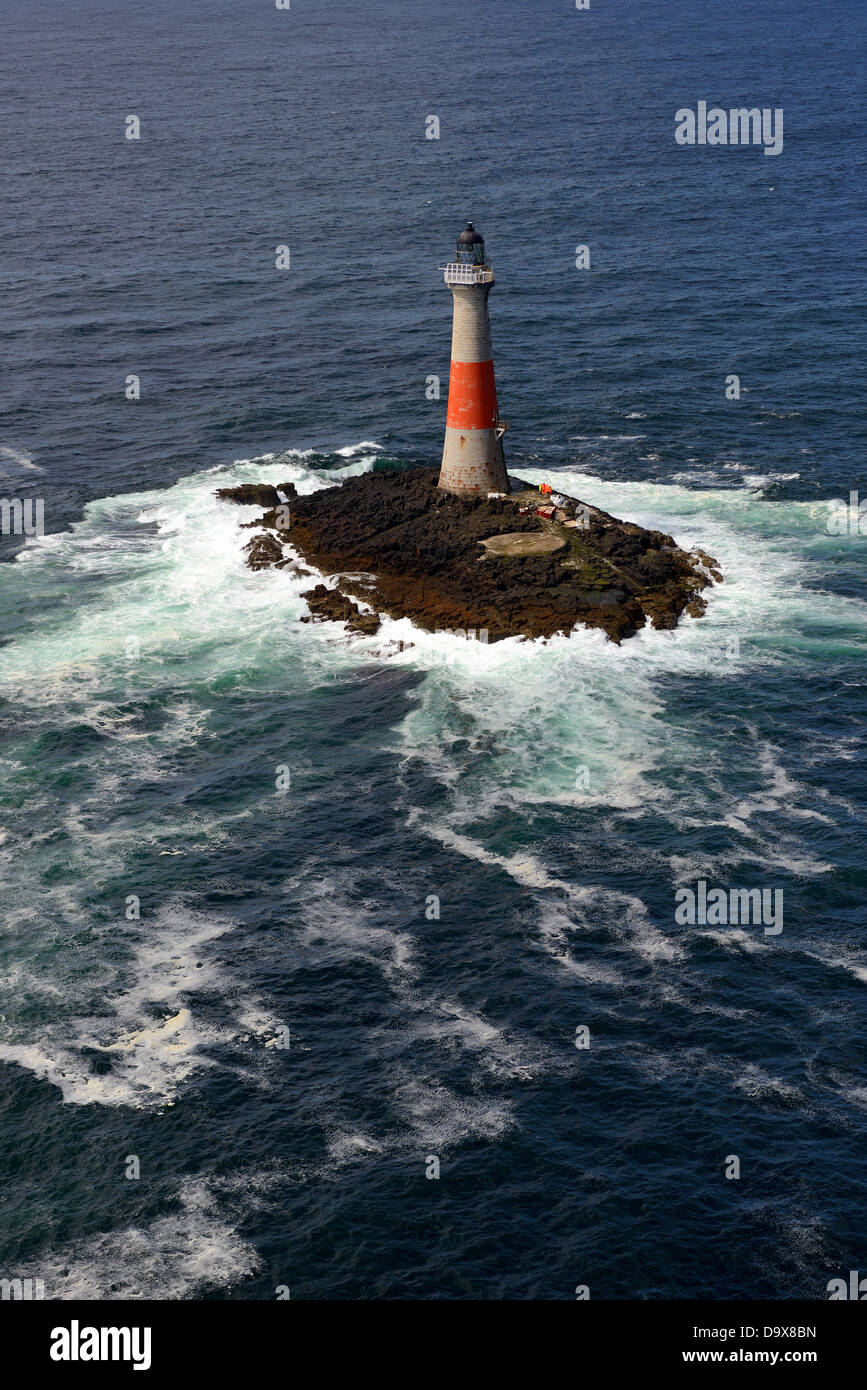 Dubh Artach Leuchtturm (westlich von Colonsay und SW von Mull) Stockfoto