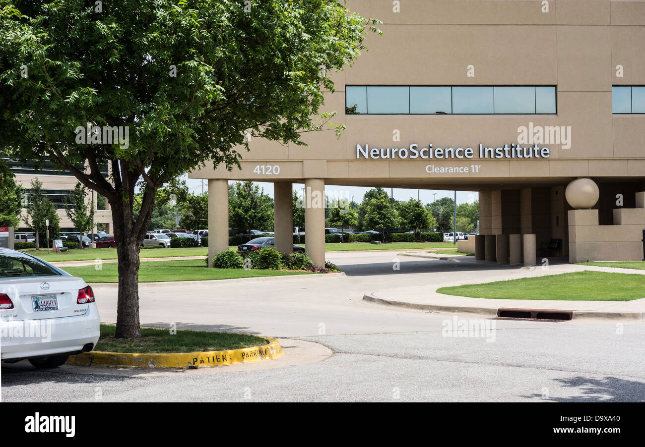 NeuroScience Institute in der Barmherzigkeit Komplex in Oklahoma City, Oklahoma, USA. Stockfoto