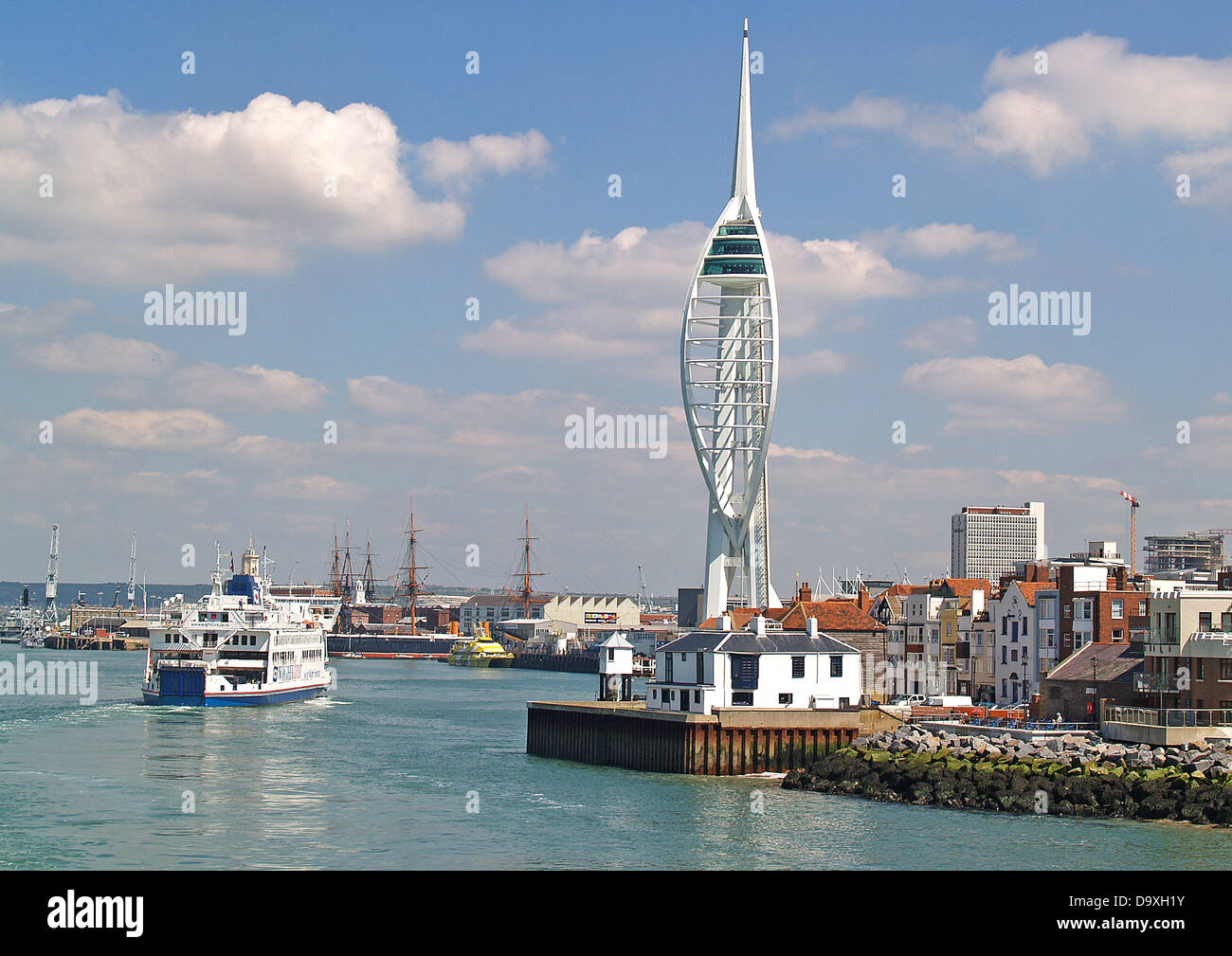 Portsmouth Spinnaker Tower Stockfoto