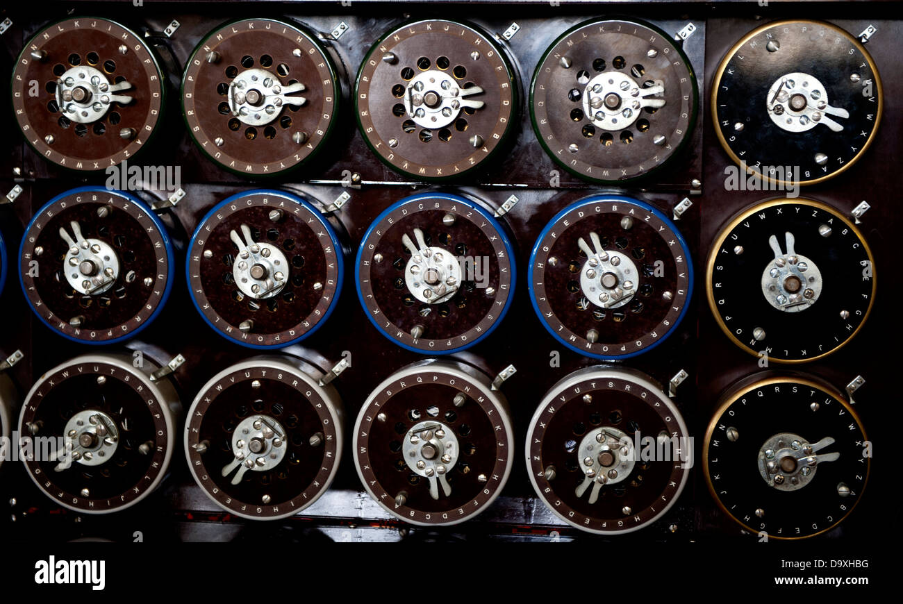 Bletchley Park, Milton Keynes, Buckinghamshire, England, Heimat der Rätsel und Code Breakers im 2. Weltkrieg. Mai 2013 Stockfoto