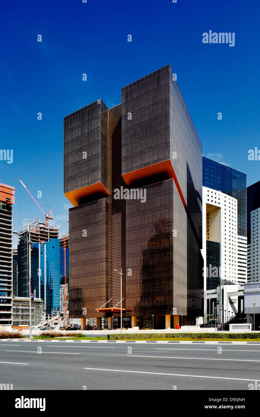 Die Golden Bay Tower ist ein weiteres Beispiel von Doha spannende zeitgenössischen Architektur Stockfoto