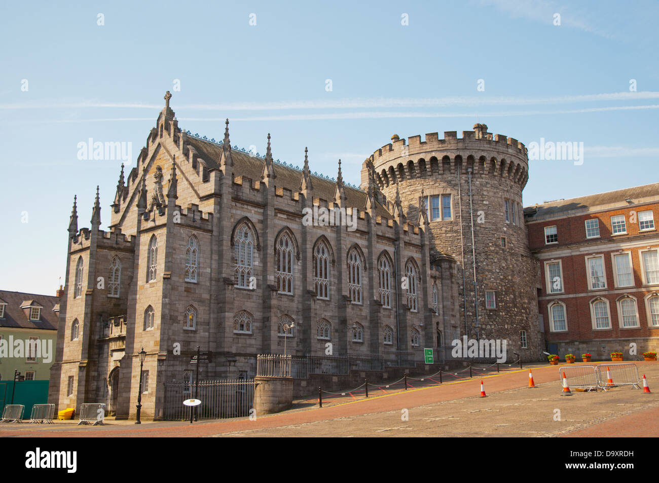 Kapelle des Dublin Castle Royal Dublin Irland Mitteleuropa Stockfoto