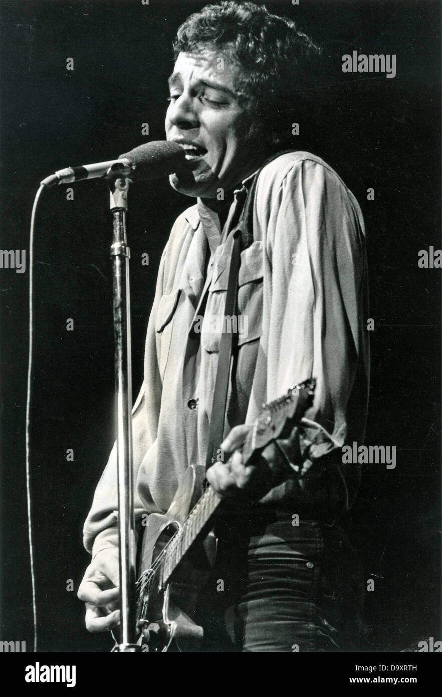 BRUCE SPRINGSTEEN U.S.-Rock-Musiker im Jahr 1984. Foto Jeffrey Mayer Stockfoto