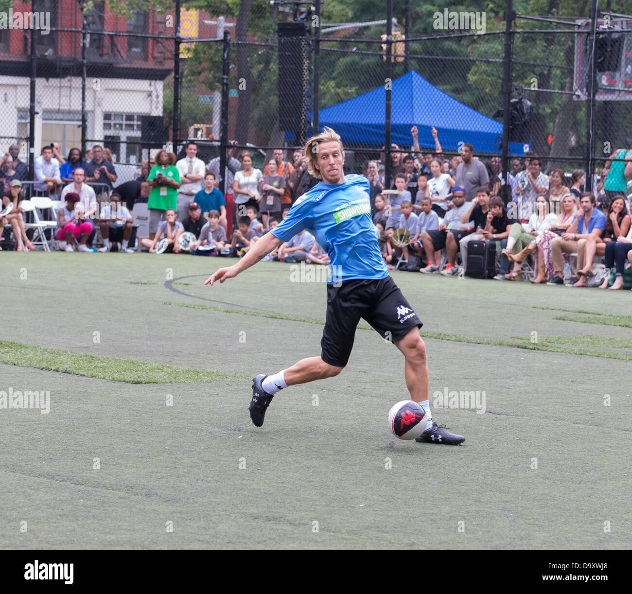 Der sechste Steve Nash Stiftung Showdown Stockfoto