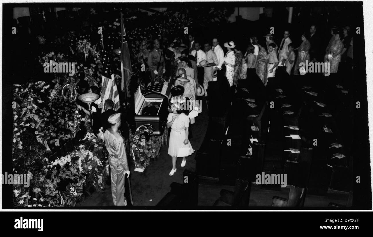 Senator Pat Harrison Beerdigung in Gulfport, Mississippi, Juni 25. Stockfoto