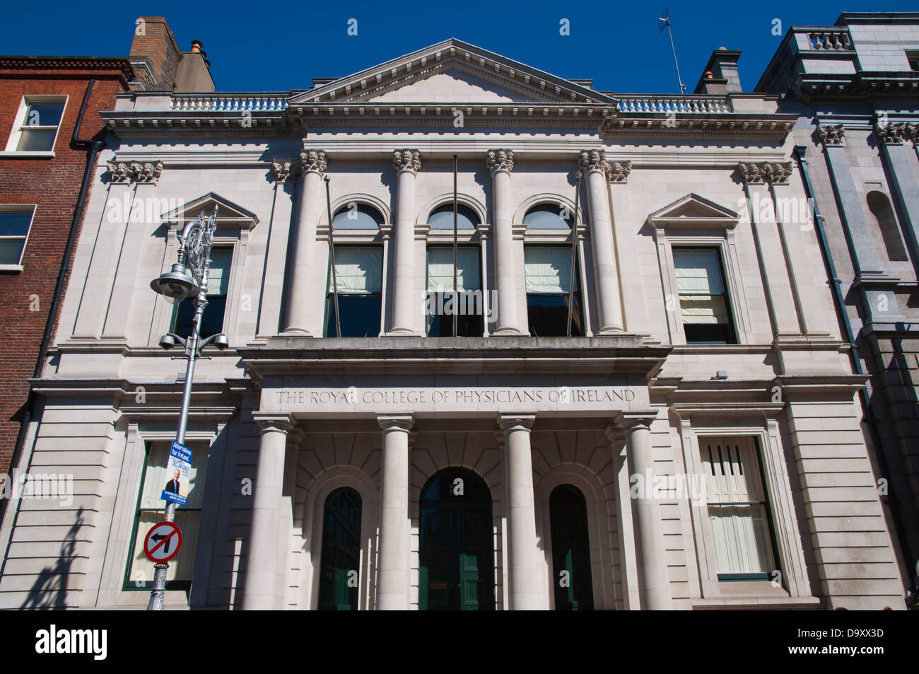 Das Royal College of Physicians of Ireland Gebäude Kildare Street Dublin Irland Mitteleuropa Stockfoto