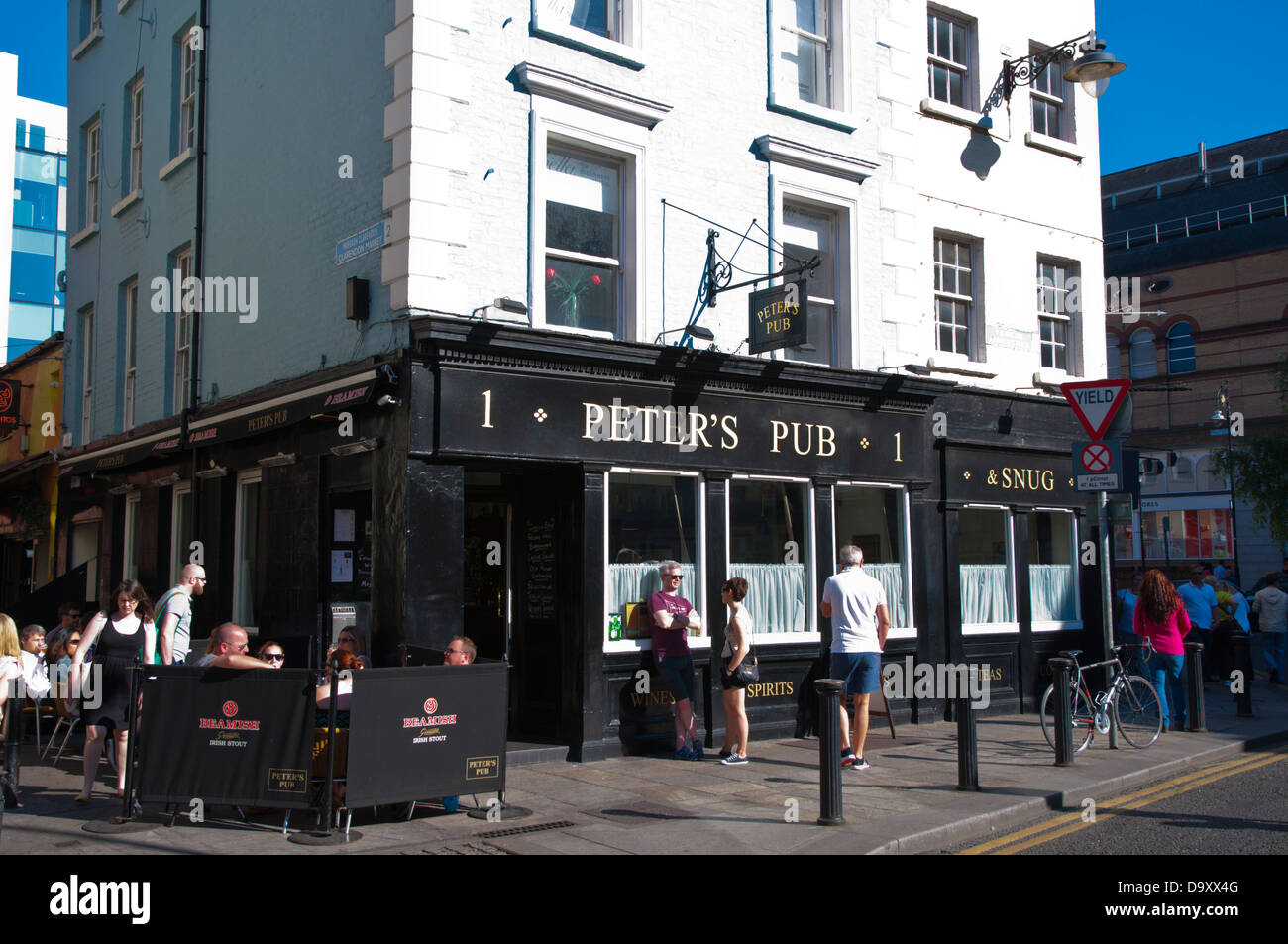 Peter es Pub Dublin Irland Mitteleuropa Stockfoto
