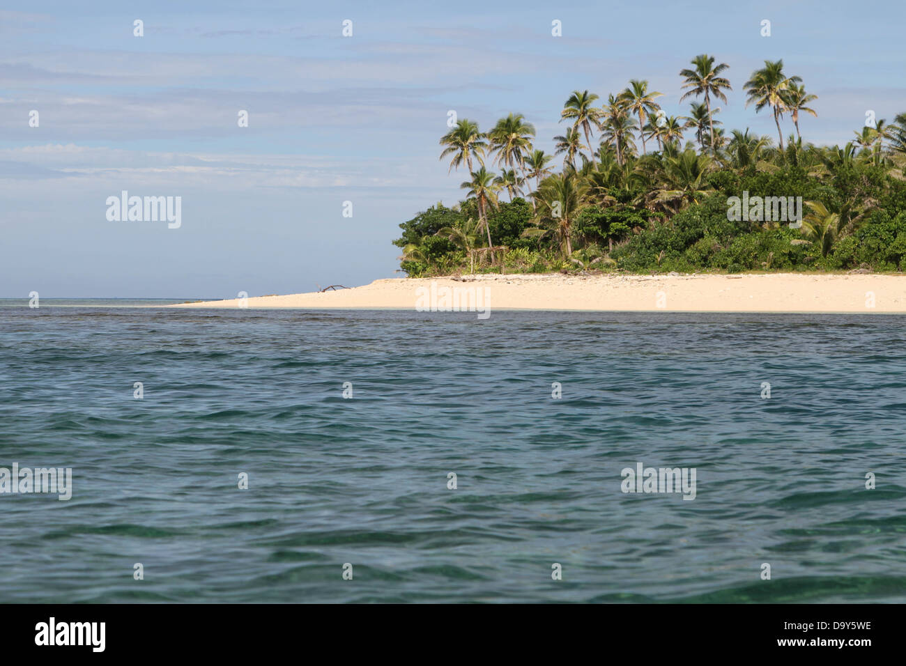 tropische Insel im Südpazifik Stockfoto