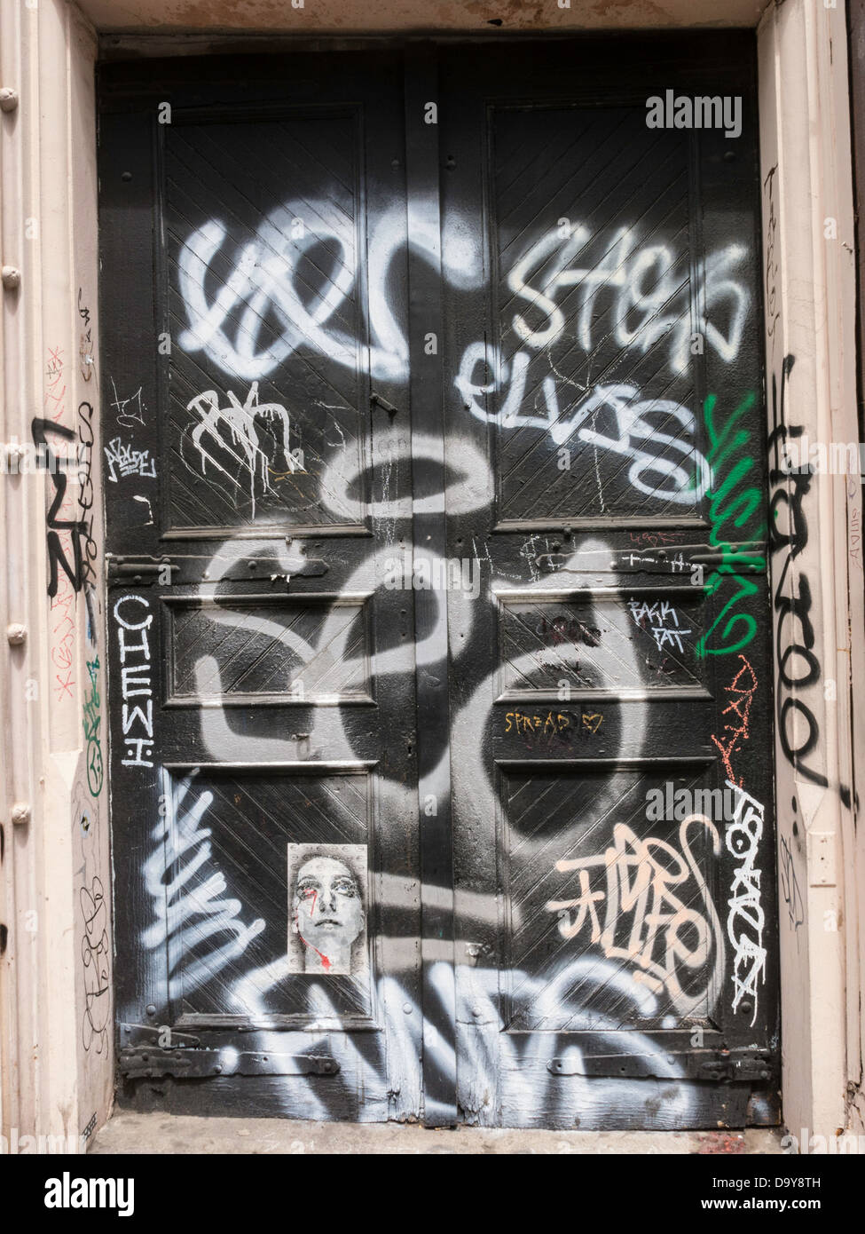 Graffiti, NYC Stockfoto