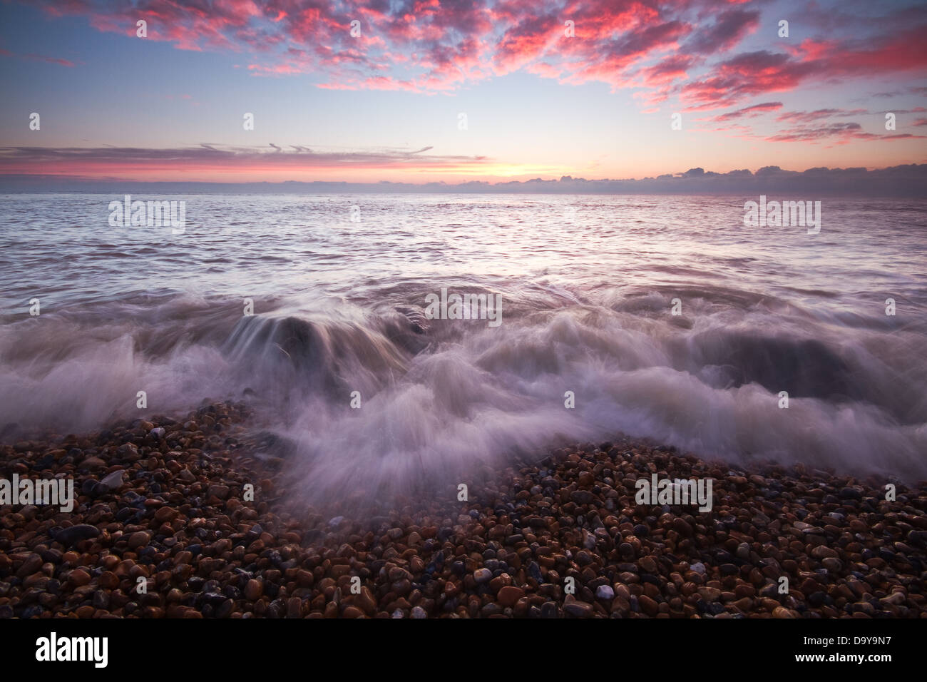 Pre-Morning Beach sunrise Stockfoto