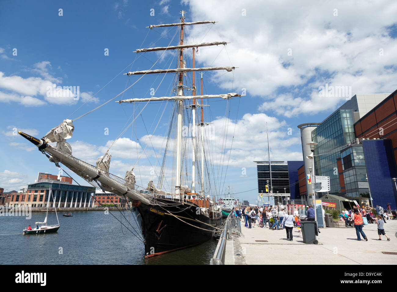Gulden Leeuw, Belfast Titanic Maritime Festival 2013 Stockfoto