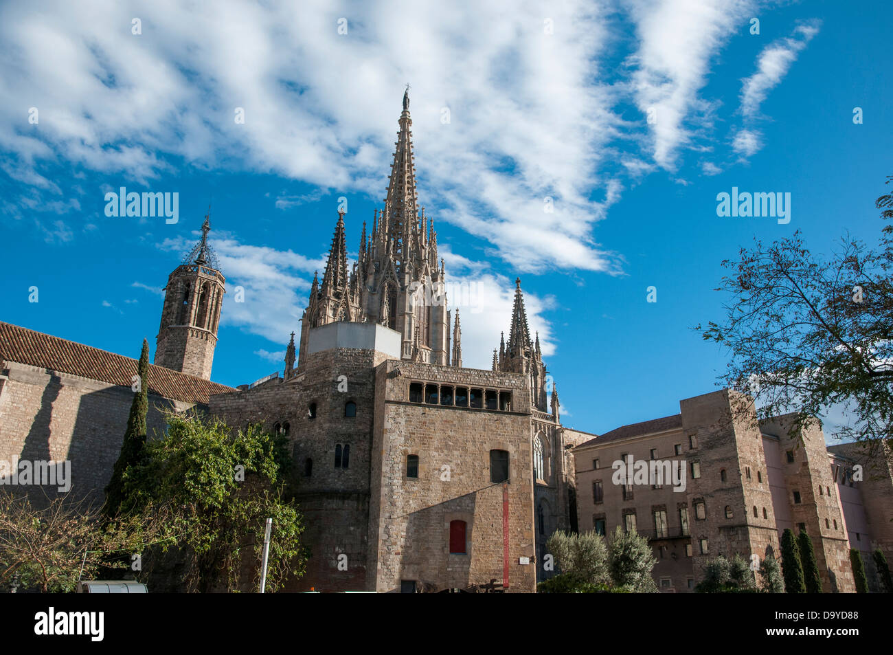 La Catedral del Mar in Barcelona für Christen Stockfoto