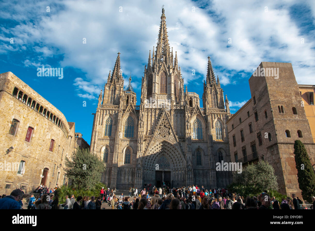 La Catedral del Mar in Barcelona am Tag 29.03.2013 Stockfoto