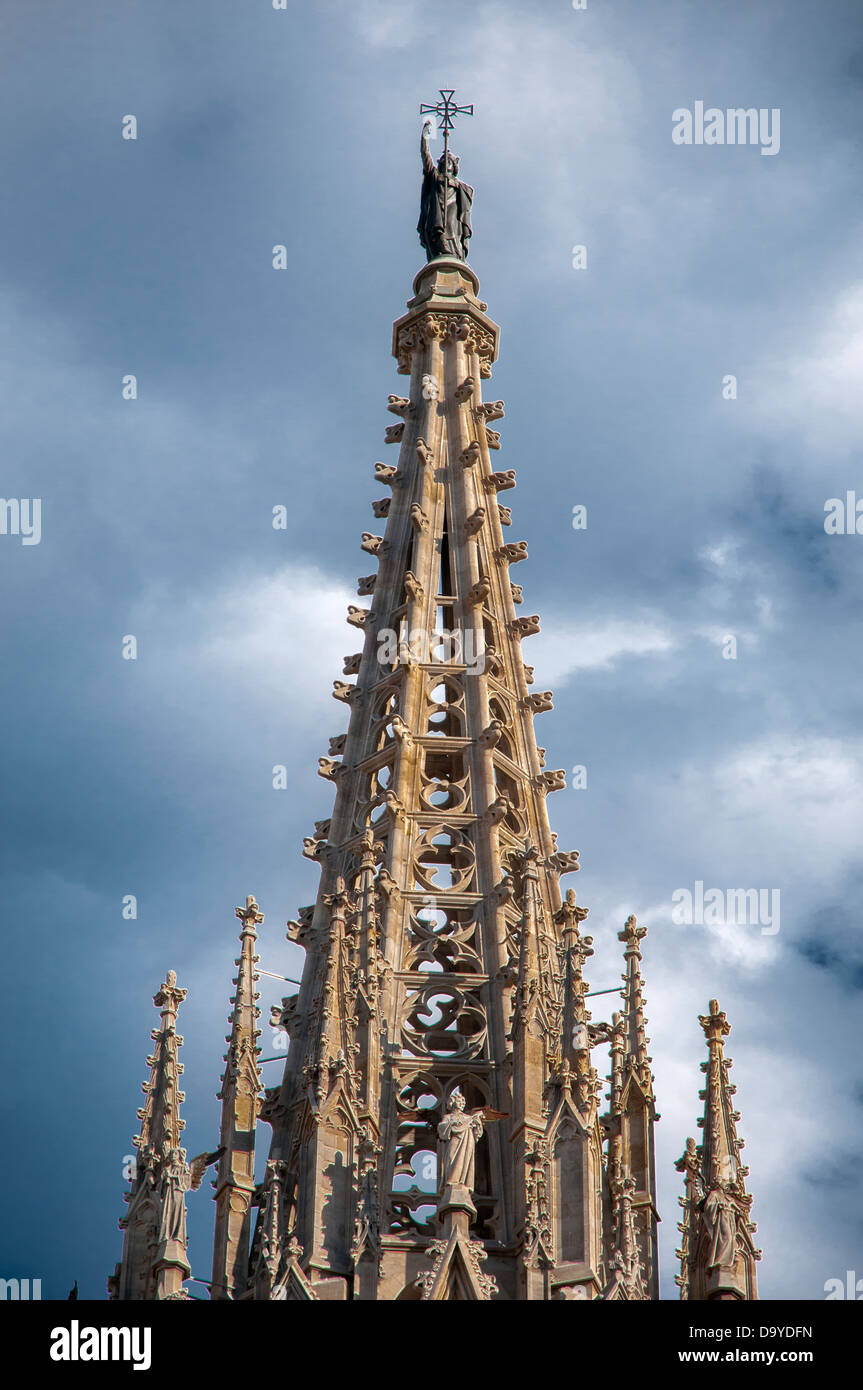 La Catedral del Mar in Barcelona für Christen Stockfoto