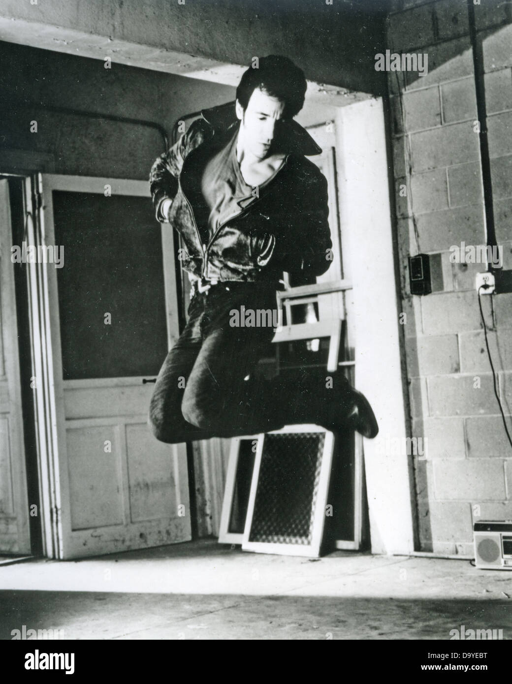 BRUCE SPRINGSTEEN Promo-Foto von US-Rockmusiker über 1972 Stockfoto