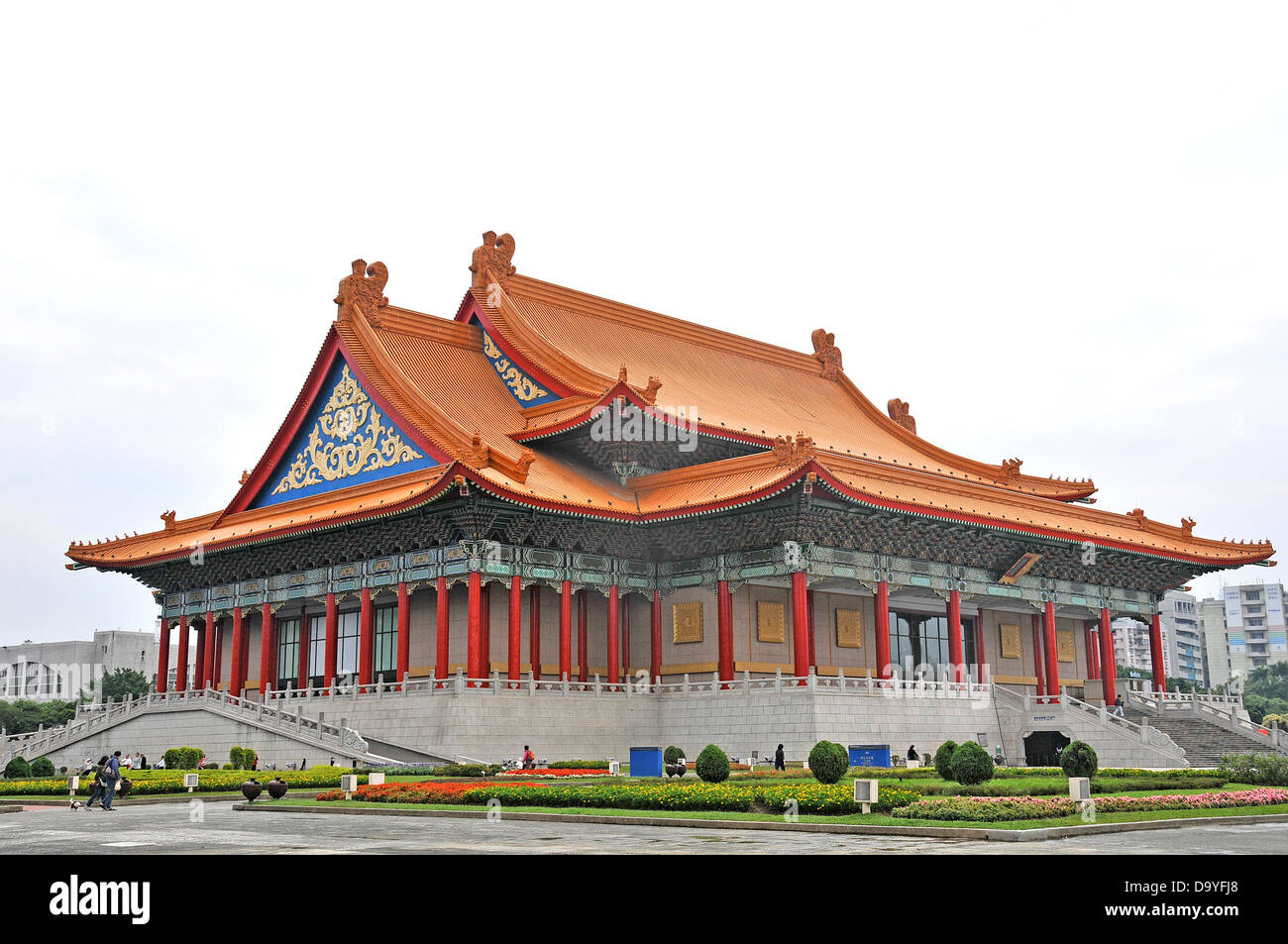 Nationaltheater Chiang Kai-Shek Memorial Taipei Taiwan Stockfoto