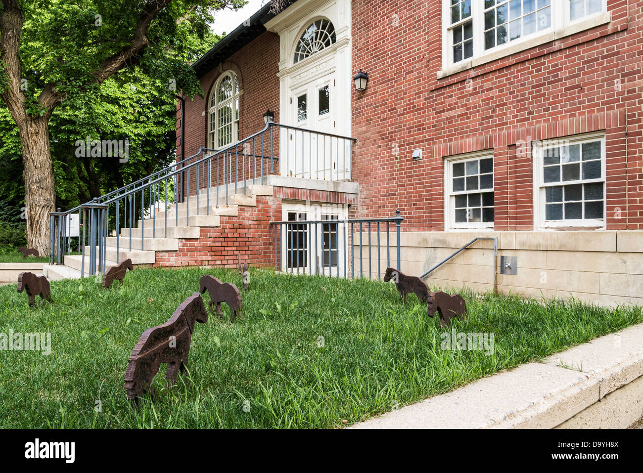 Südlichen Alberta Art Gallery, Lethbridge, Alberta, Kanada. Stockfoto