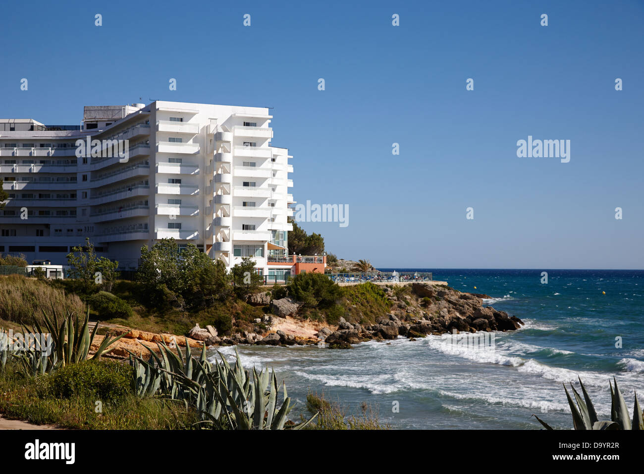 Cap de Salou am Wasser Immobilien an der Costa Dorada Katalonien Spanien Stockfoto