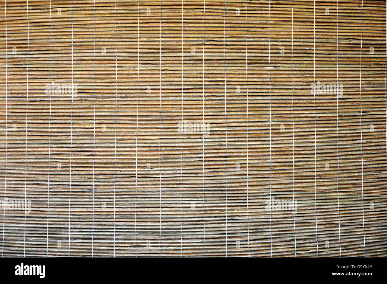 Hölzerne Vorhänge Stockfoto