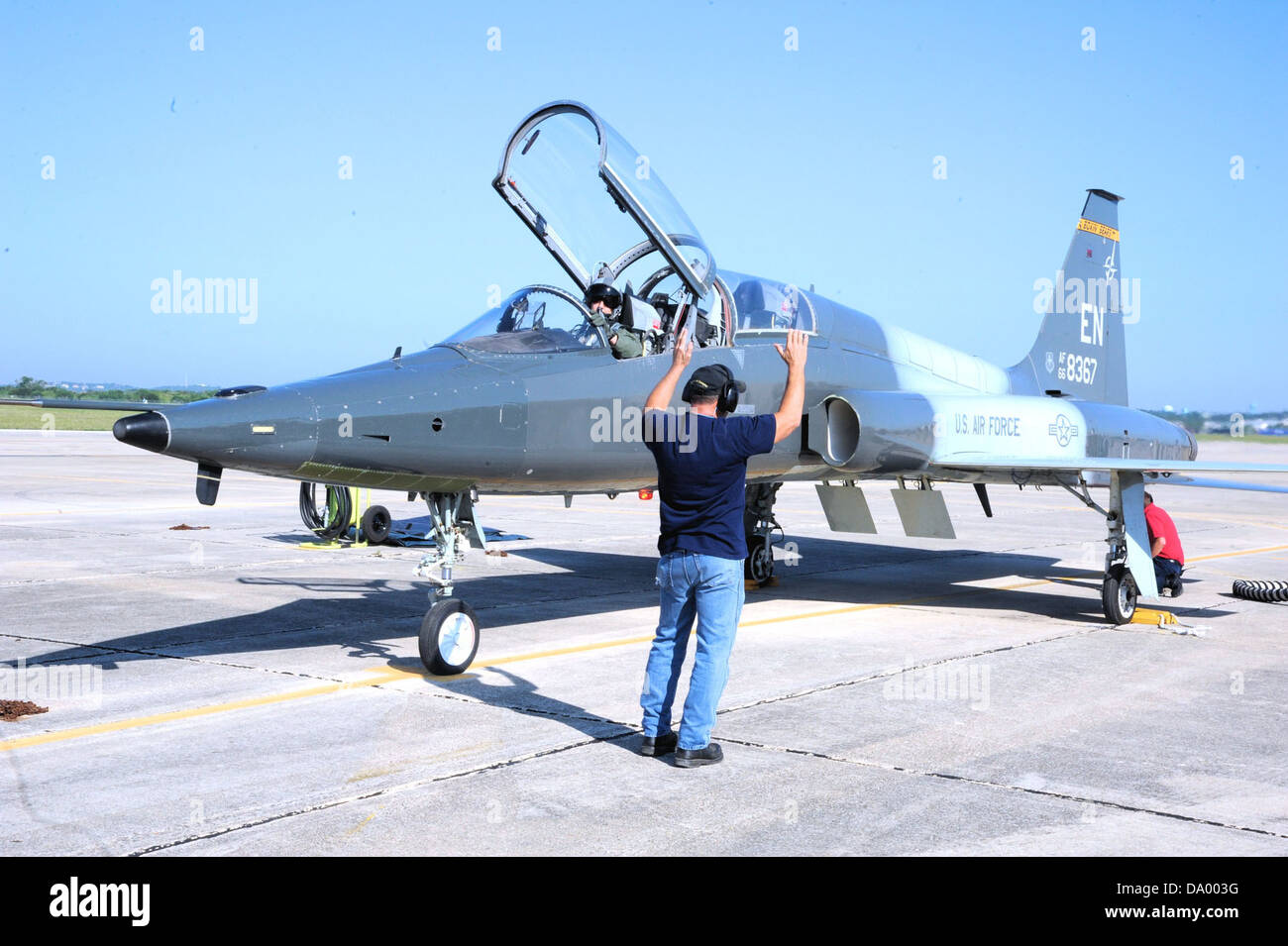 415th Flug Testflug - Northrop T-38-65-keine Talon 66-8367 Stockfoto