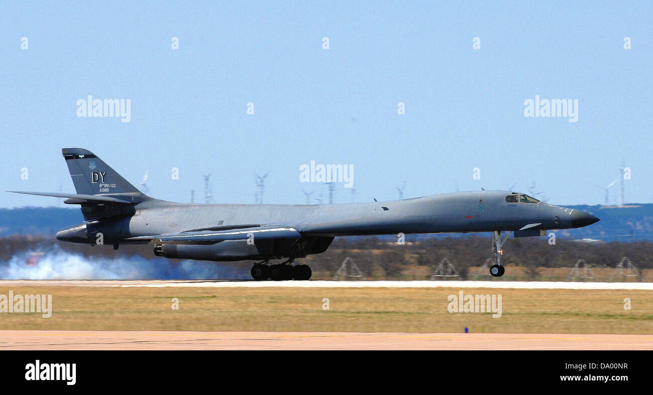 9. Bomb Squadron - Rockwell B-1 b Lancer viel IV 85-0069 Stockfoto