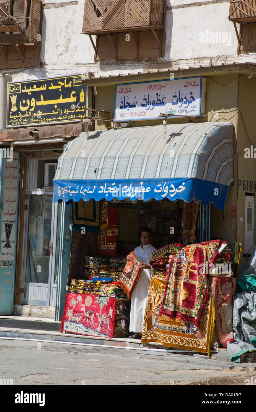 FrontDisplay, Souk alAlawi in alte Dschidda (AlBalad), Jeddah, Saudi