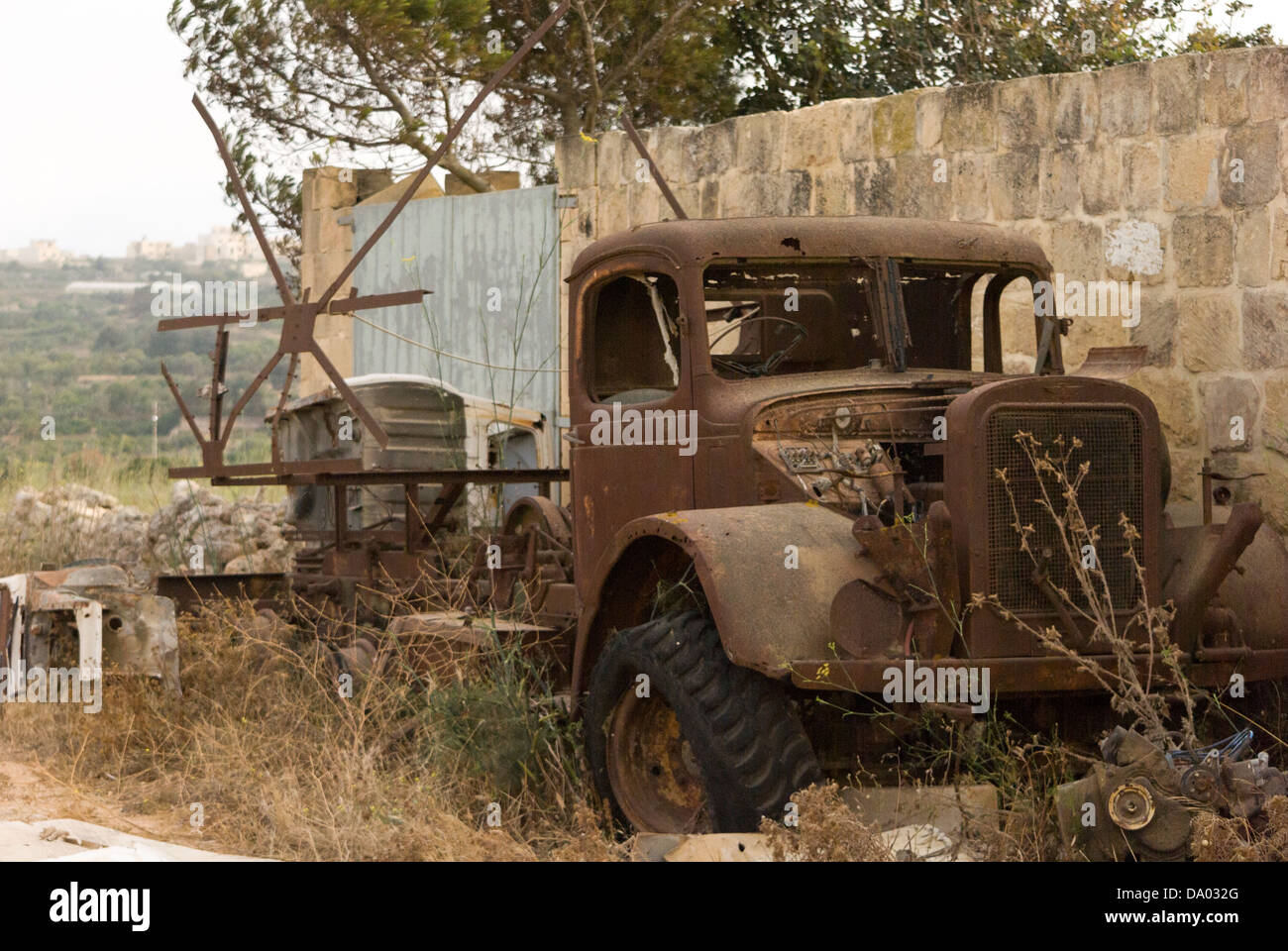 Austin K6 Wrack Stockfoto