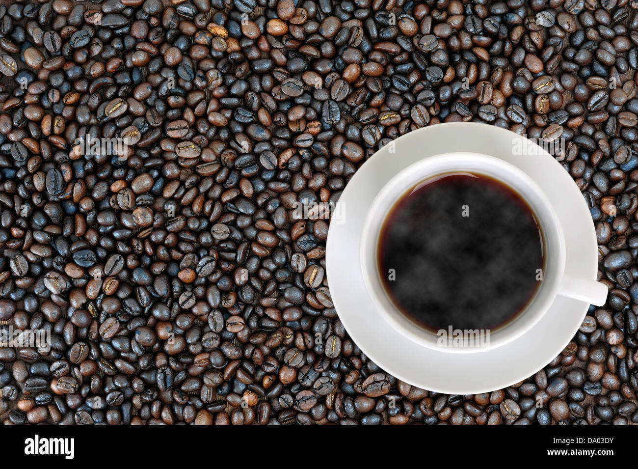 Kaffeebohne Stockfoto