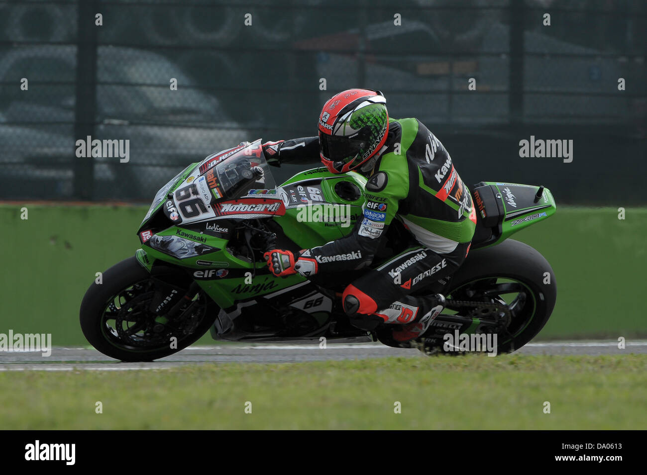 Imola, Italien. 29. Juni 2013.  Tom Sykes bei der Superbike-WM von Imola. Bildnachweis: Gaetano Piazzolla/Alamy Live-Nachrichten Stockfoto