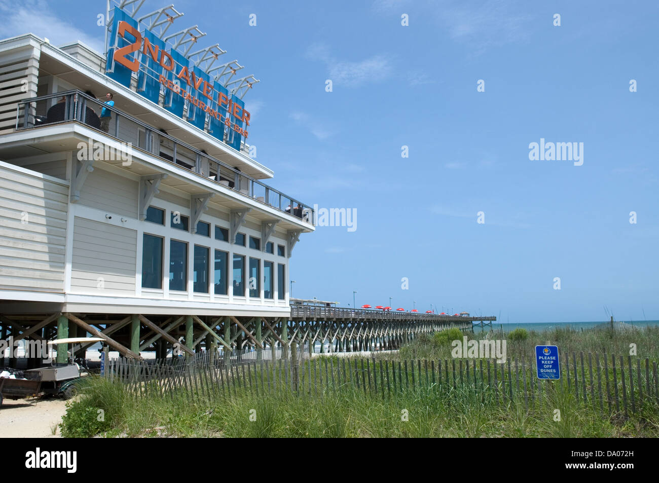 2nd Avenue Pier Myrtle Beach South Carolina USA Stockfoto