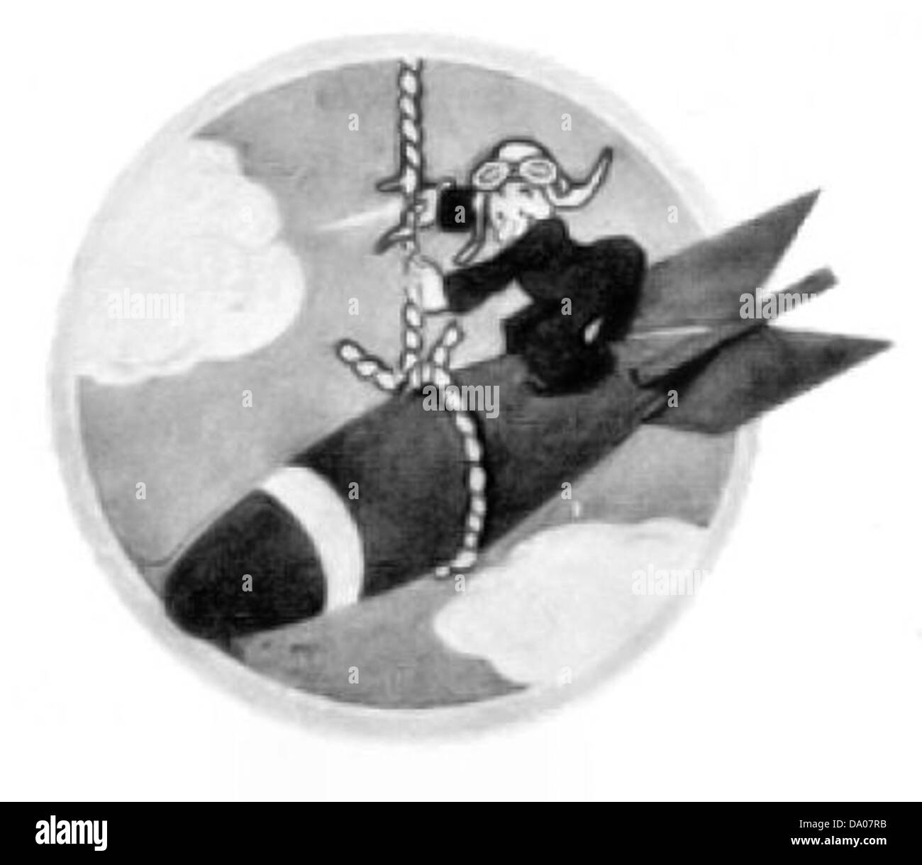 Das Emblem der 23rd Anti-U-Boot-Geschwader spiegelt ihre Mission wider, Anti-U-Boot-Kriegsführung (ASW)-Operationen durchzuführen und die Bemühungen der US-Navy zu unterstützen, feindliche U-Boote zu erkennen und zu neutralisieren. Stockfoto