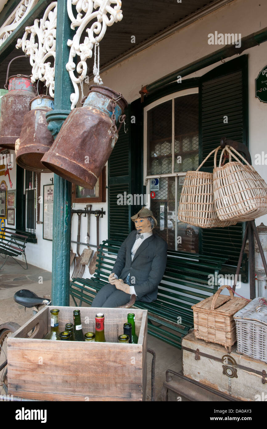 OOM Samie Se Winkel, Dorp Street, Stellenbosch, Südafrika Stockfoto