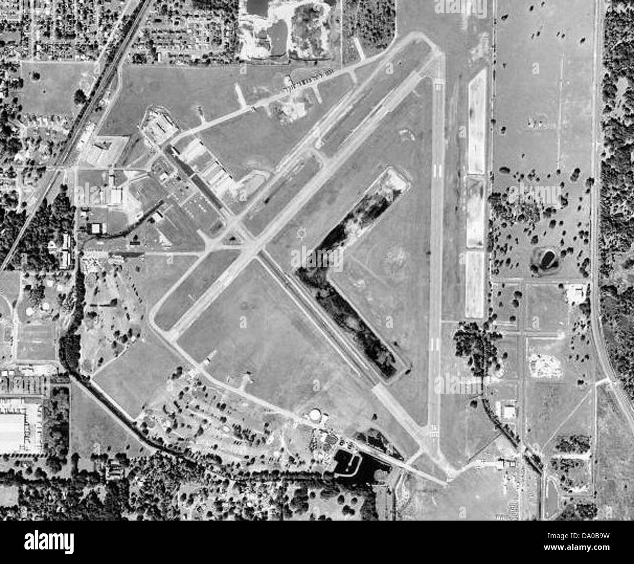 Municipal Airport Zephyrhills FL 5. Januar 1999 Stockfoto